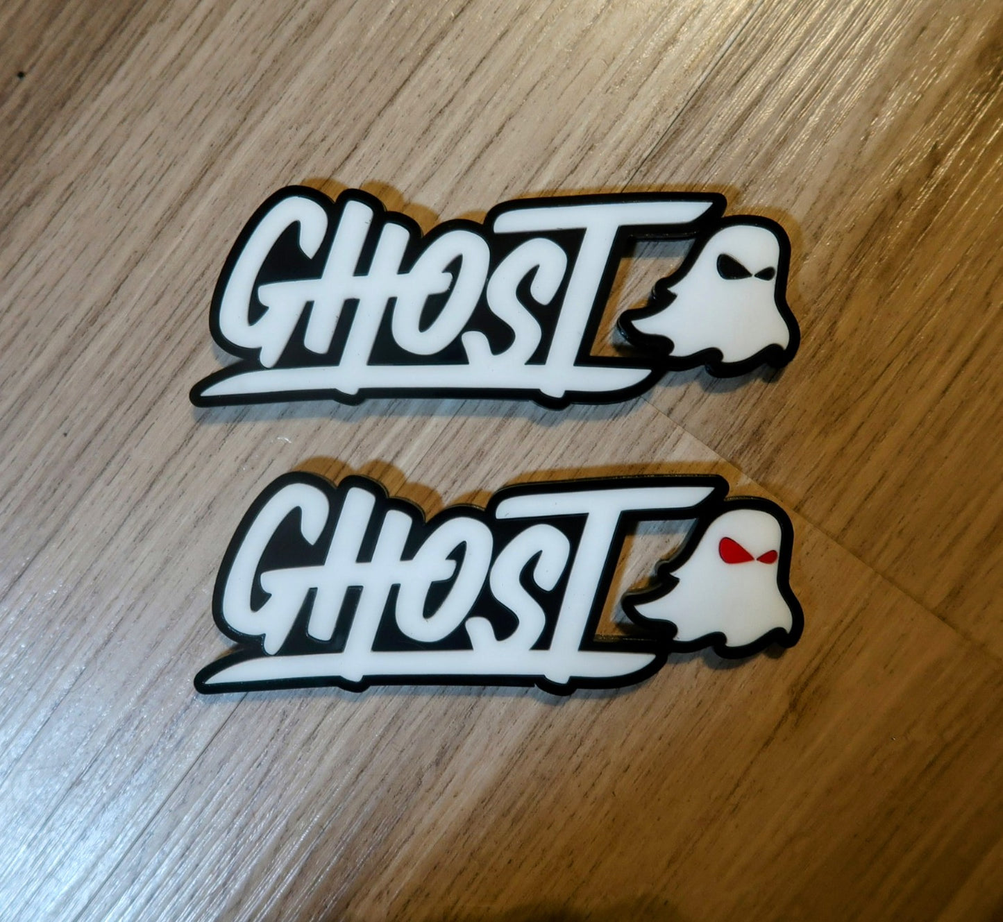 Ghost trunk and grill badge. Includes both.