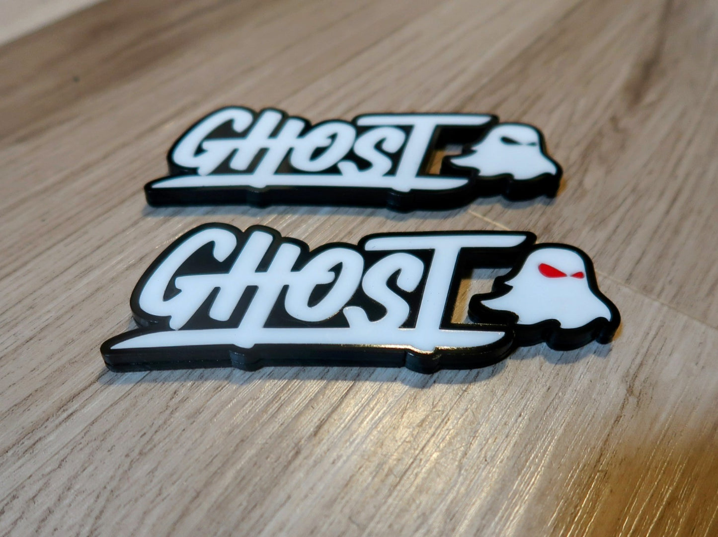 Ghost trunk and grill badge. Includes both.