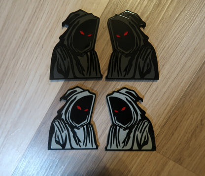 Grim Reaper car badge, includes 2