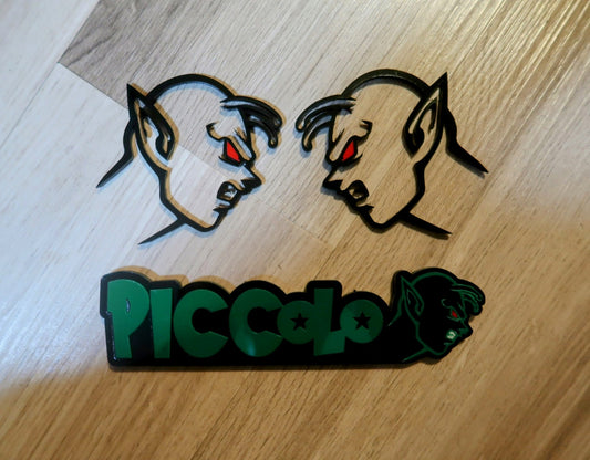 Piccolo Badge set. Includes 3 badges.