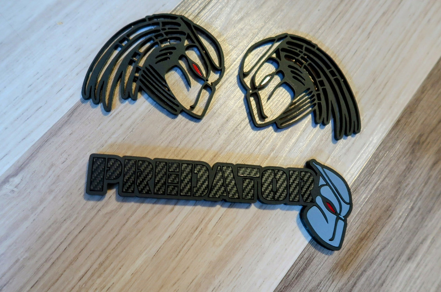 Predator Car Badge Set