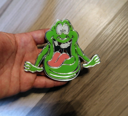 Slimer Car Badge. Includes 2.