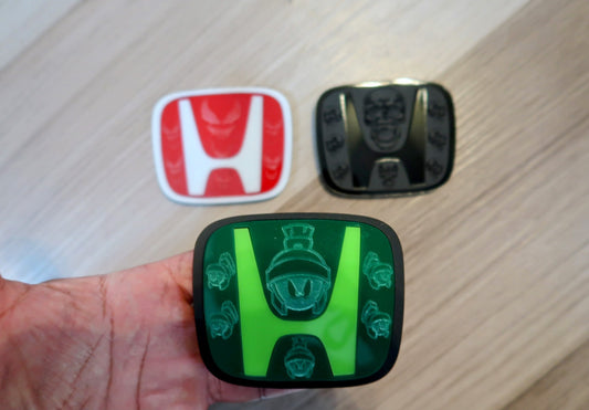 Custom Honda badges. Includes 2.