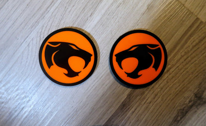 Inspired Thundercat fender badges. Includes 2.