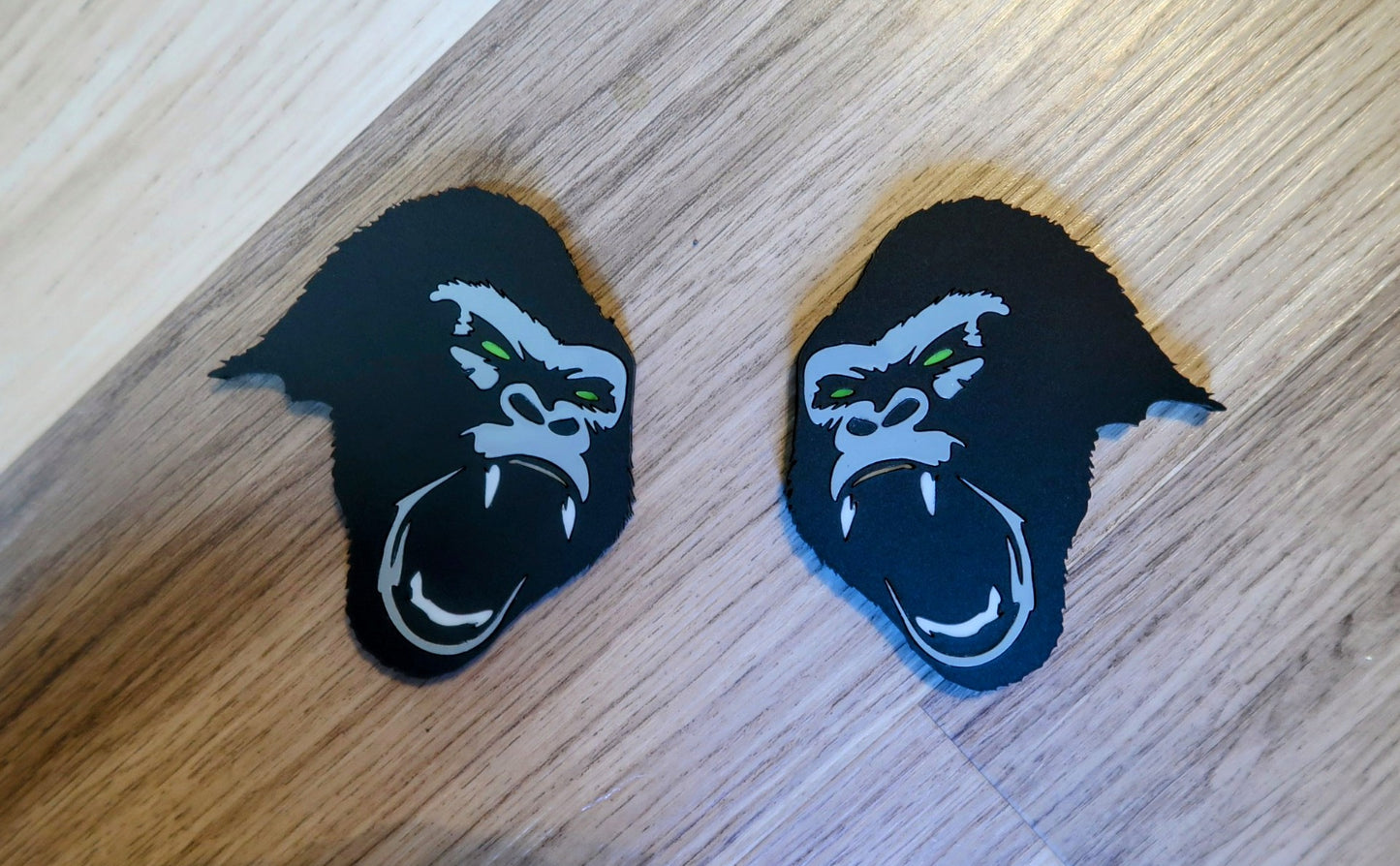 Silverback Gorilla Car badge