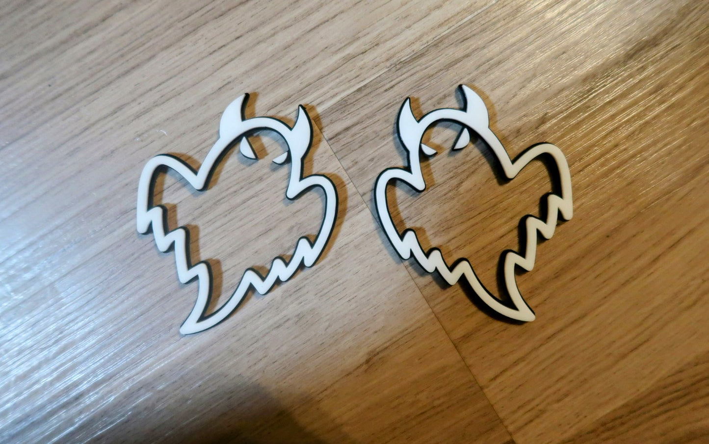 Ghost badges type 2. Includes 2.