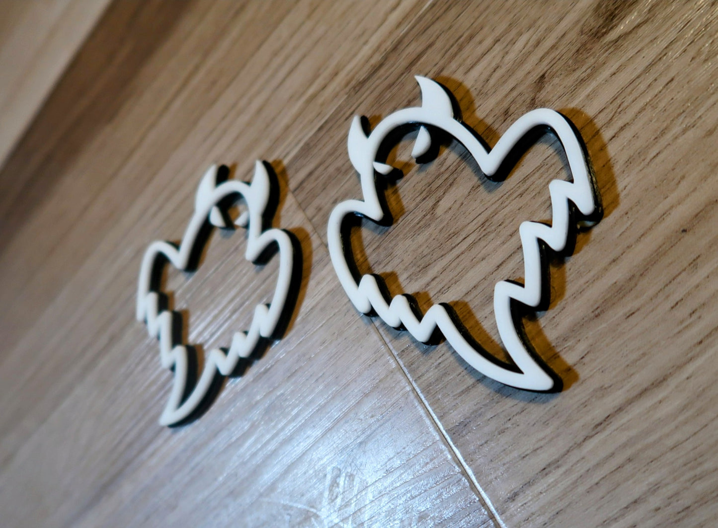 Ghost badges type 2. Includes 2.