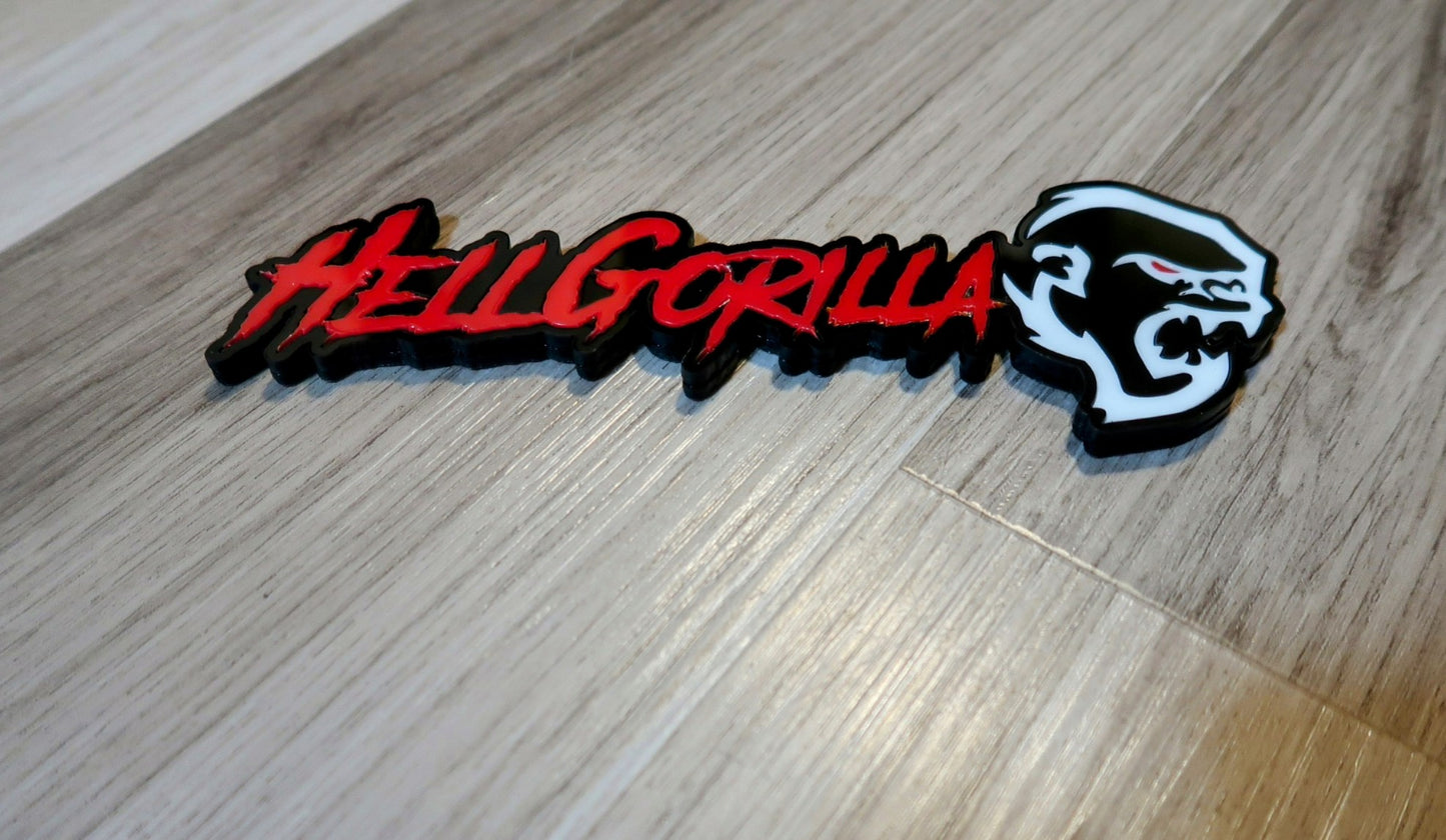 Hell Gorilla trunk/grille badge.