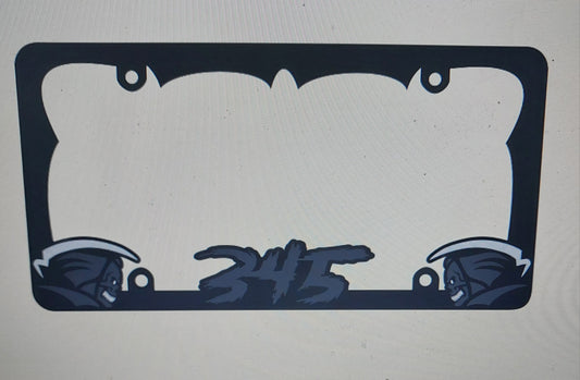 Grim Reaper 392 or 345 License plate frame.