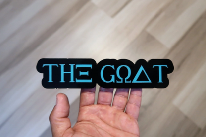 The Goat car badge