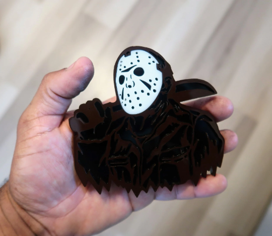 Jason badges. Includes 2.