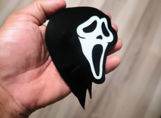 Ghostface badges, includes 2.