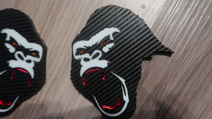 Silverback Gorilla Car badge