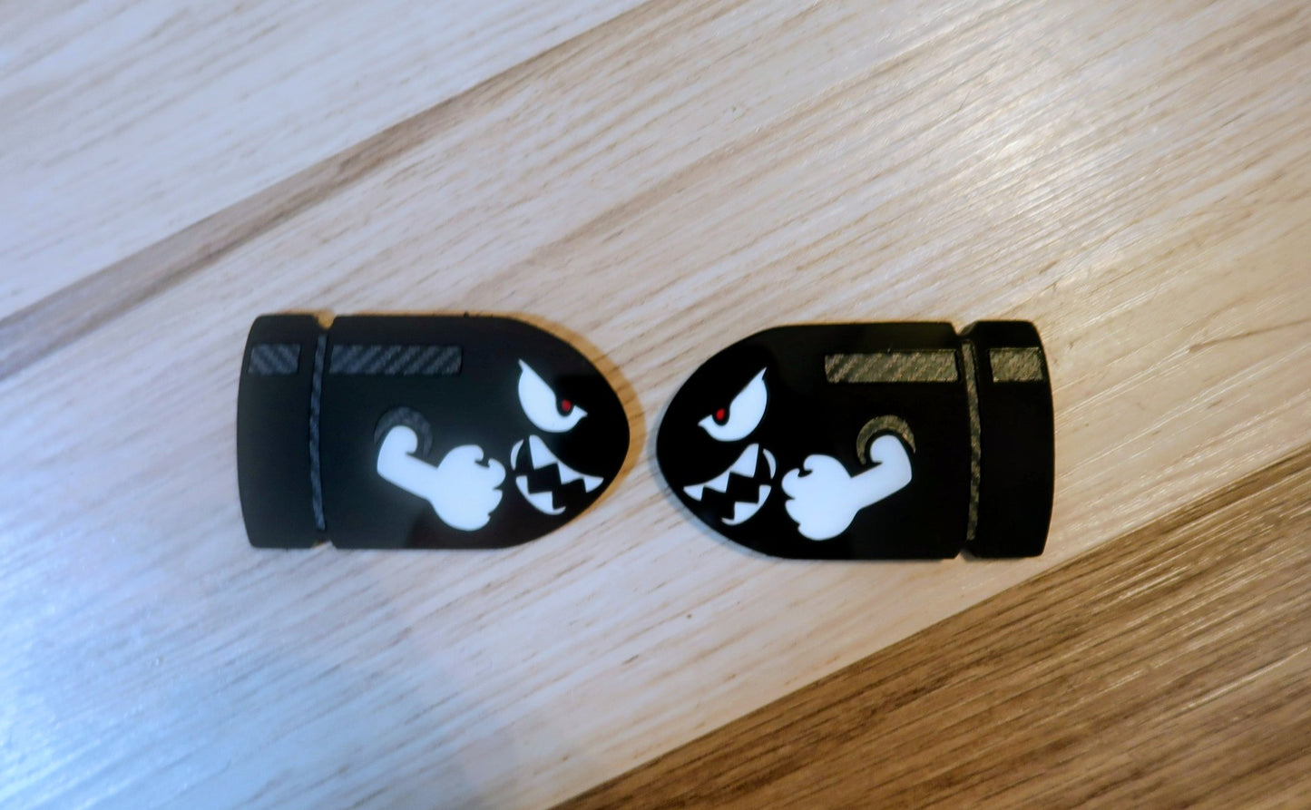 Bullet Bill car badge, Includes 2.