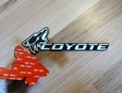 Coyote badges. Includes 2.