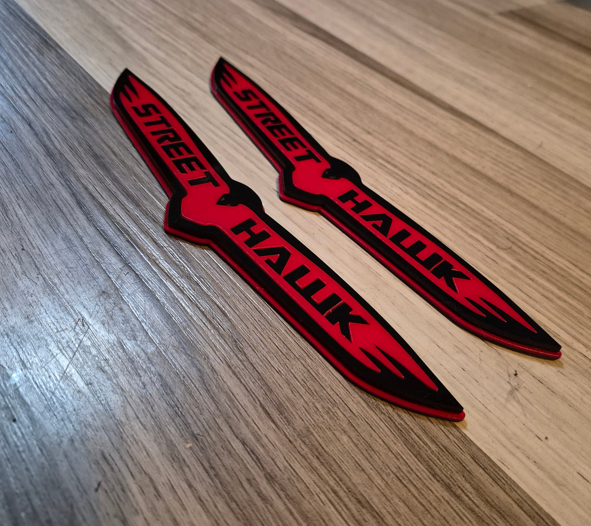Street Hawk badge. Includes 1