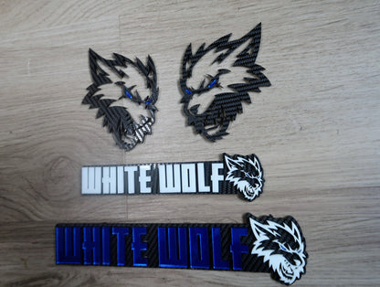 White Wolf set. Includes 4