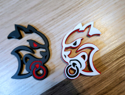 Baby Cat badges. Includes 2