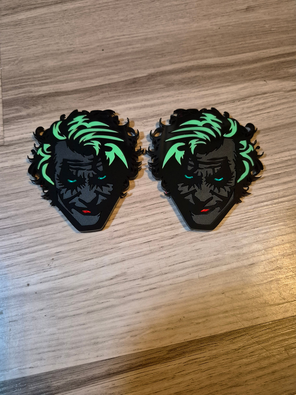 Joker fender badges. Includes 2