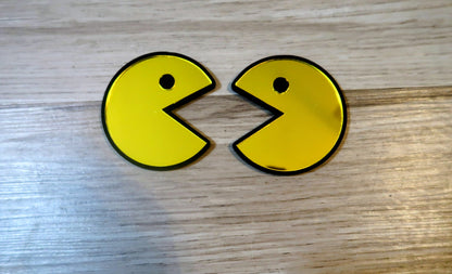 Pacman badges. Includes 2
