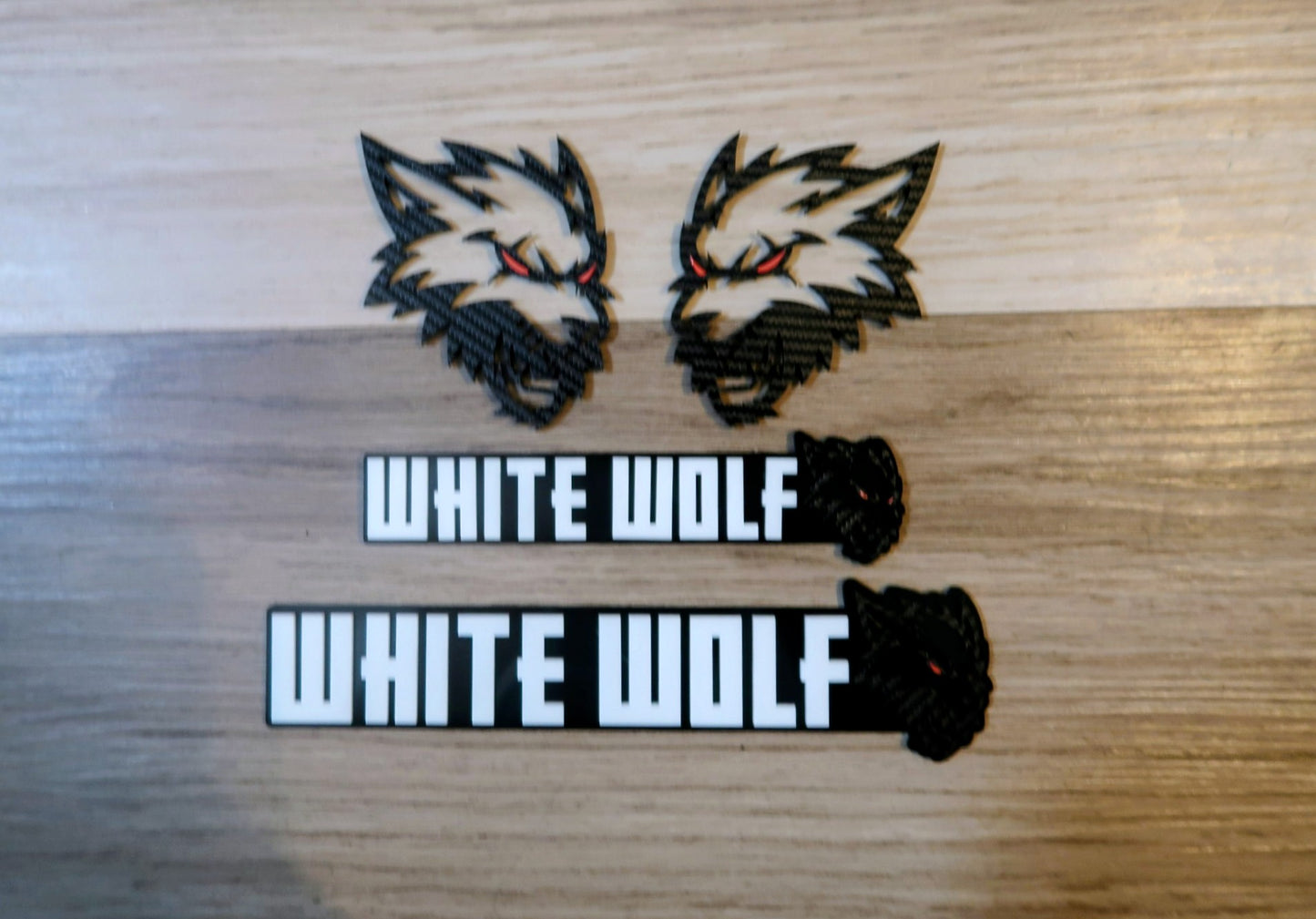 White Wolf set. Includes 4