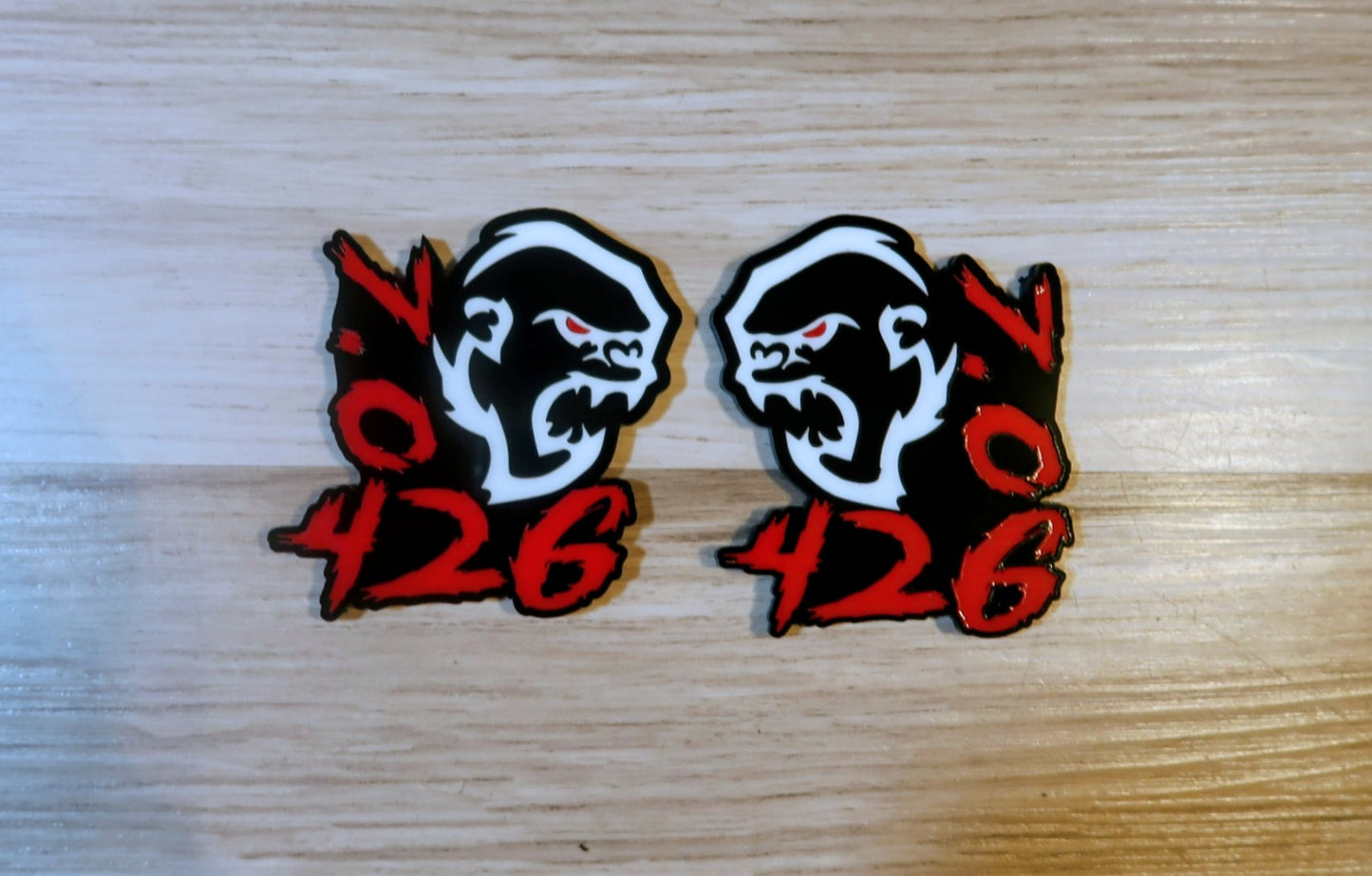 Hell Gorilla custom set. Includes 2.