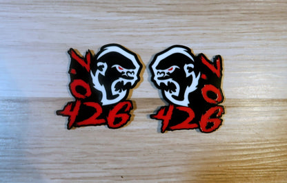 Hell Gorilla custom set. Includes 2.