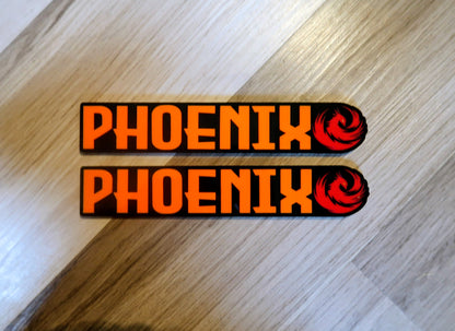 Phoenix badges. Includes 2