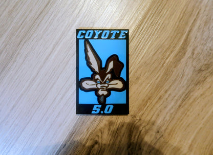Coyote trunk/deck lid badge. Includes 1.