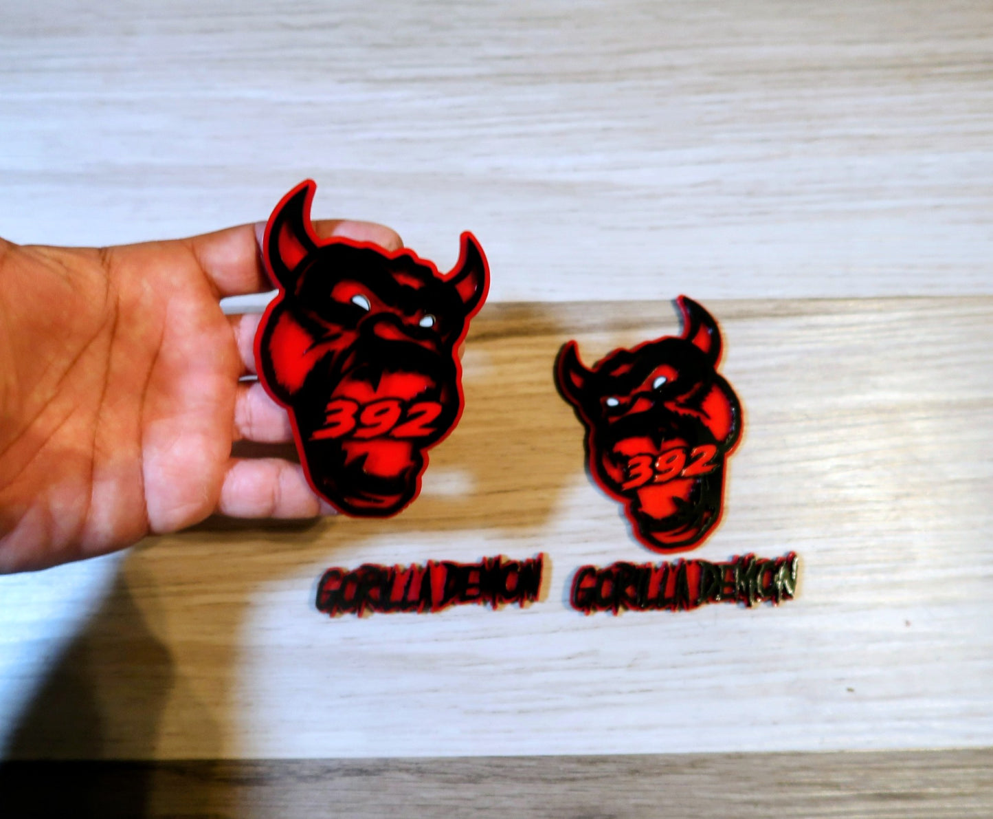 Custom Gorilla Demon set. Includes 6