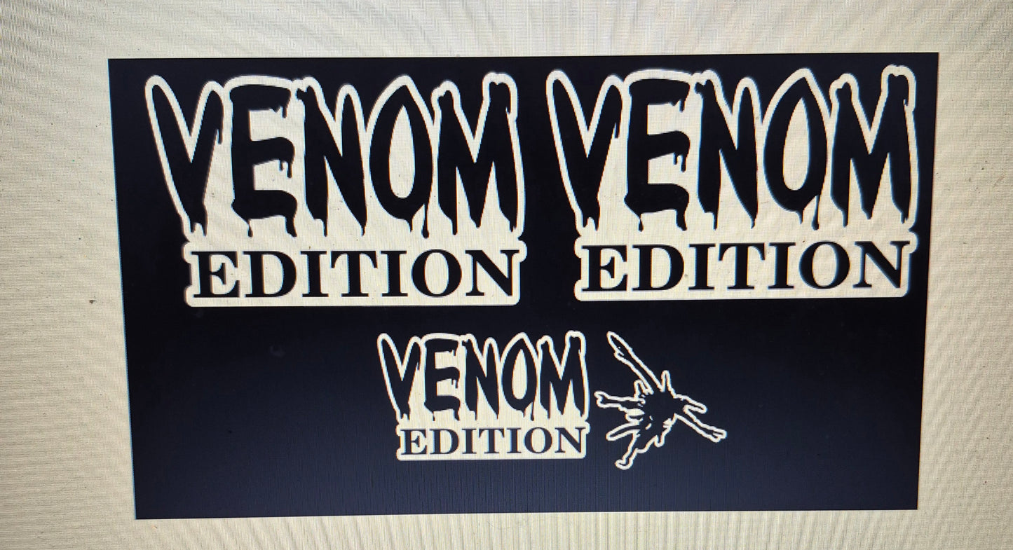 Custom Venom set of 4