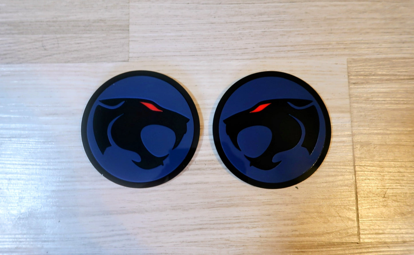 Inspired Thundercat fender badges. Includes 2.