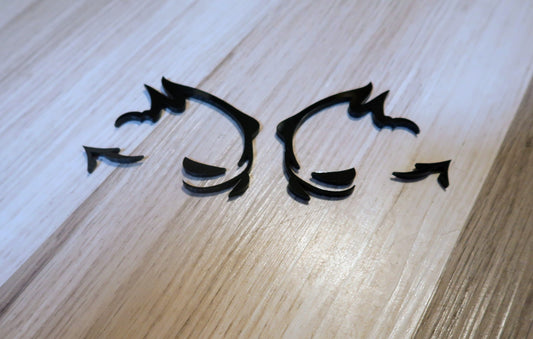 GTI Fast fender badges. Includes 2.
