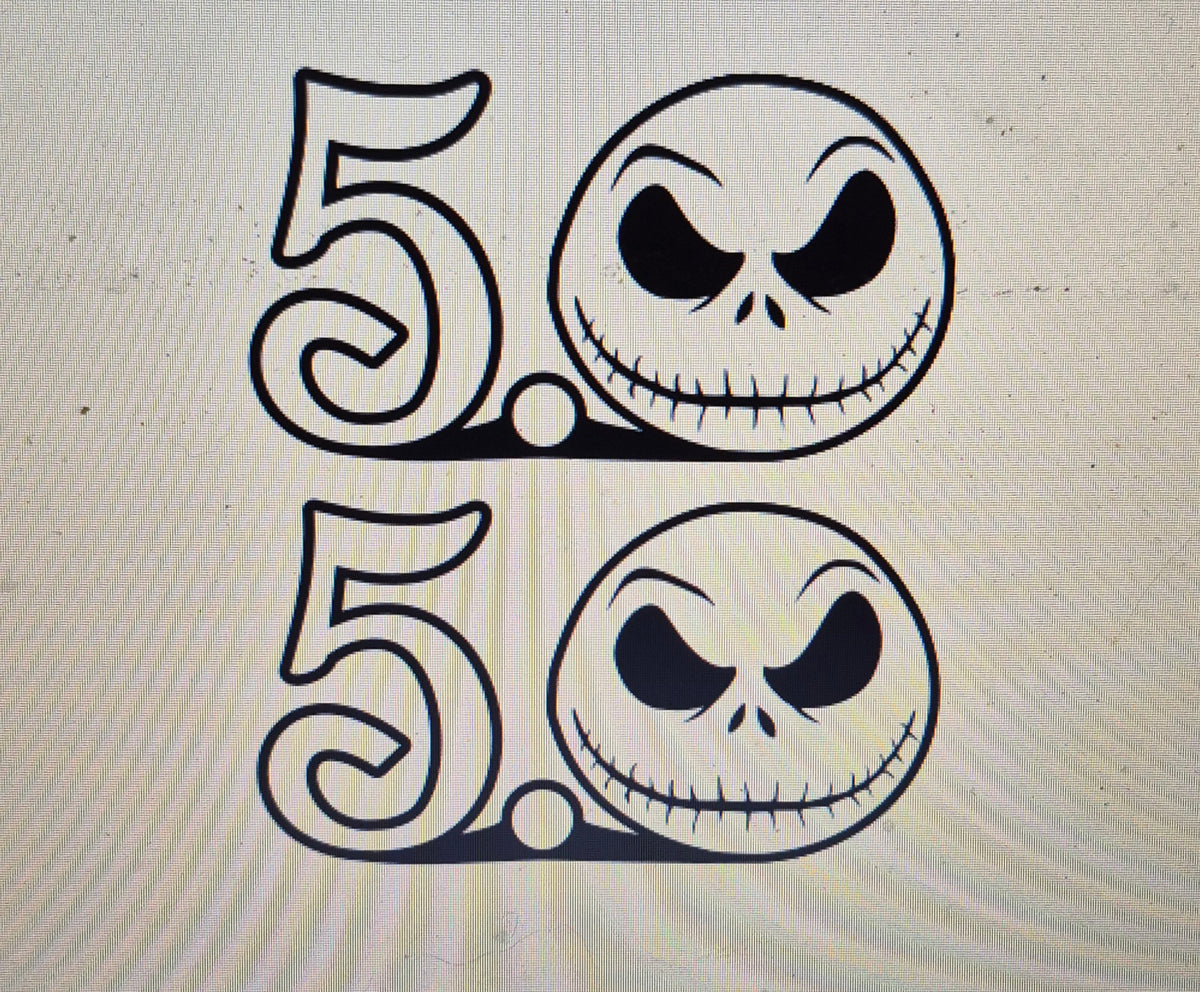 5.0 Jack badges. Includes 2