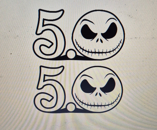 5.0 Jack badges. Includes 2