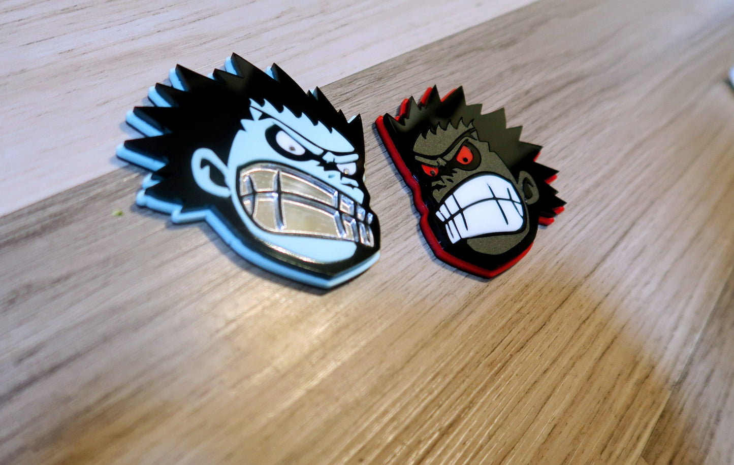 Anime Character Badge. Includes 2