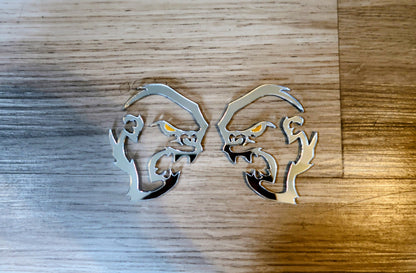 HellGorilla badge set. Includes 3.