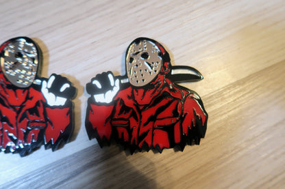 Jason badges. Includes 2.