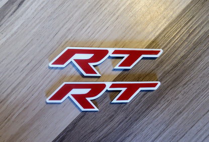 Racetrack badges. Includes 2.