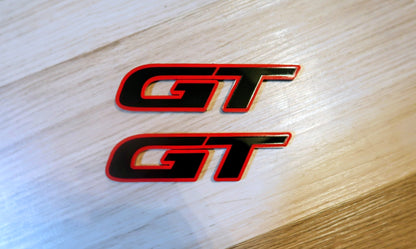 GT badges. Includes 2