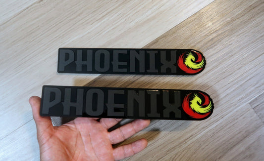 Phoenix badges. Includes 2