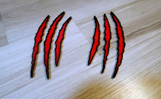 Raptor Claw Slashes. Includes 3