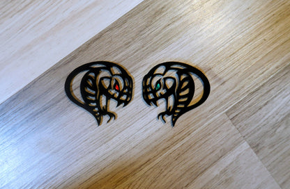 Cobra fender badges. Includes 2