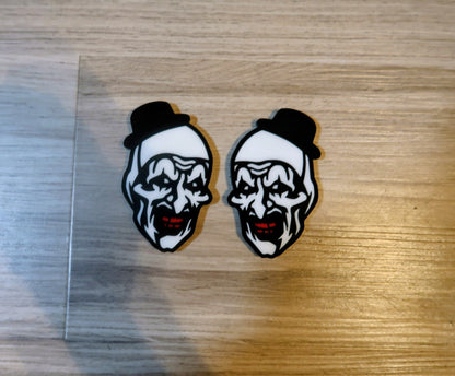 Terrifier badges. Includes 2