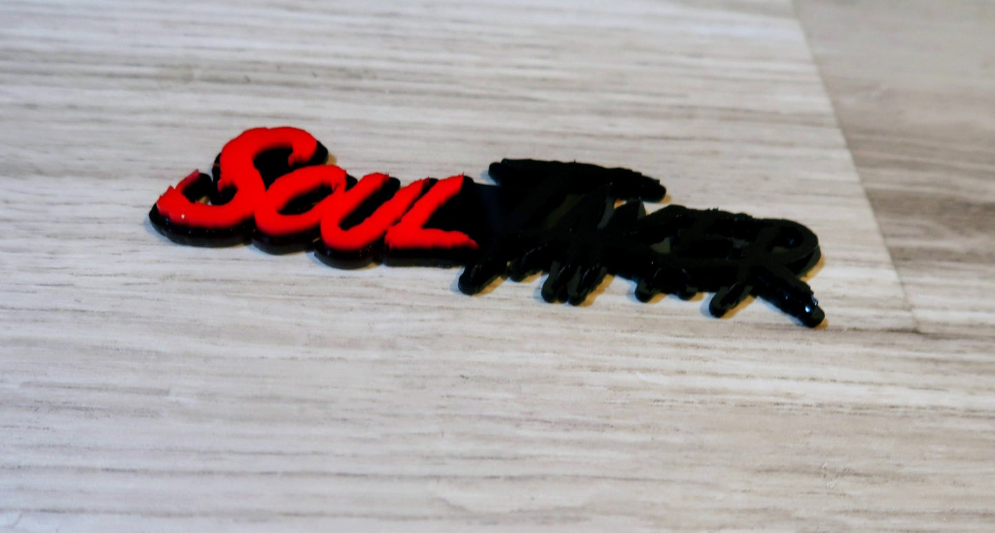 Soul Taker badge. Includes 1