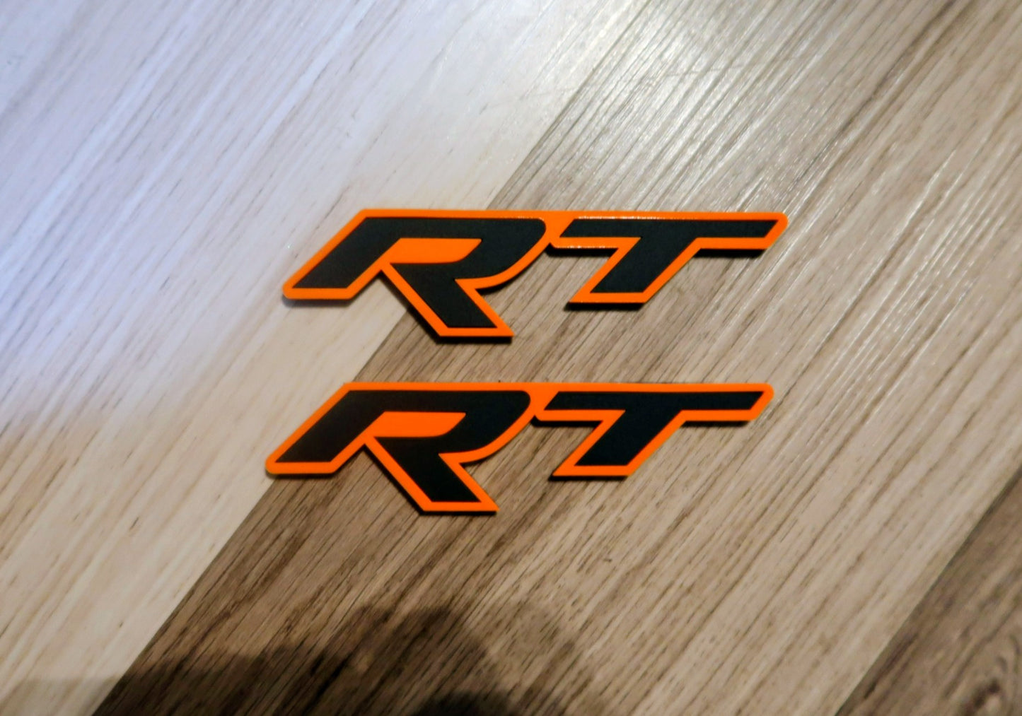 Racetrack badges. Includes 2.