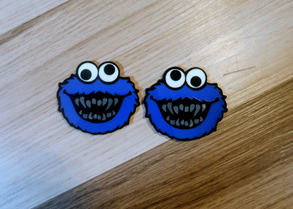 Cookie and Cocaine Monster Badges, Includes 2.