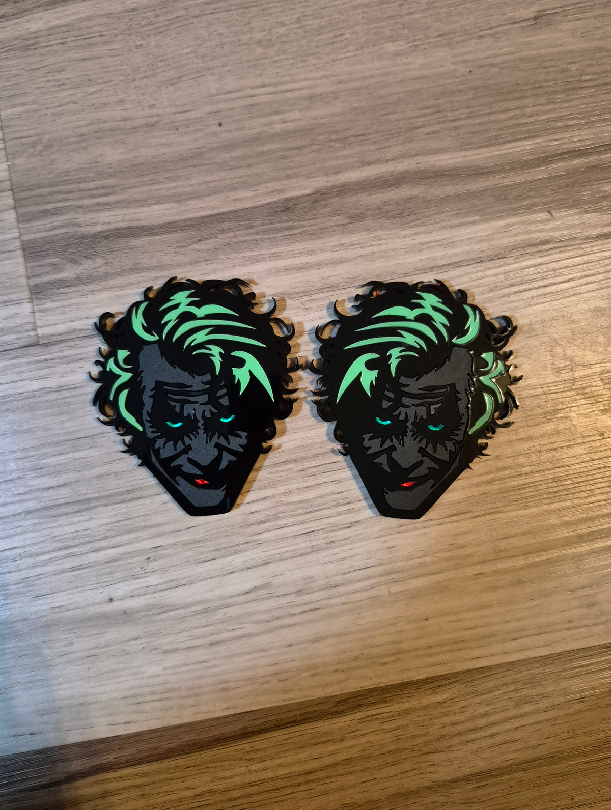 Joker fender badges. Includes 2