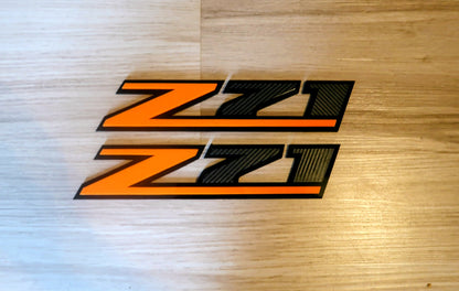 Custom z71 badges. Includes 2.