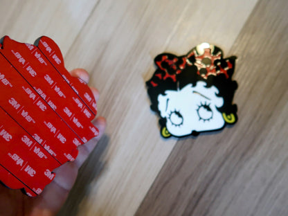 Inspired Boop car badge, includes 2.